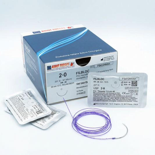 Filbloc absorbable veterinary surgical sutures