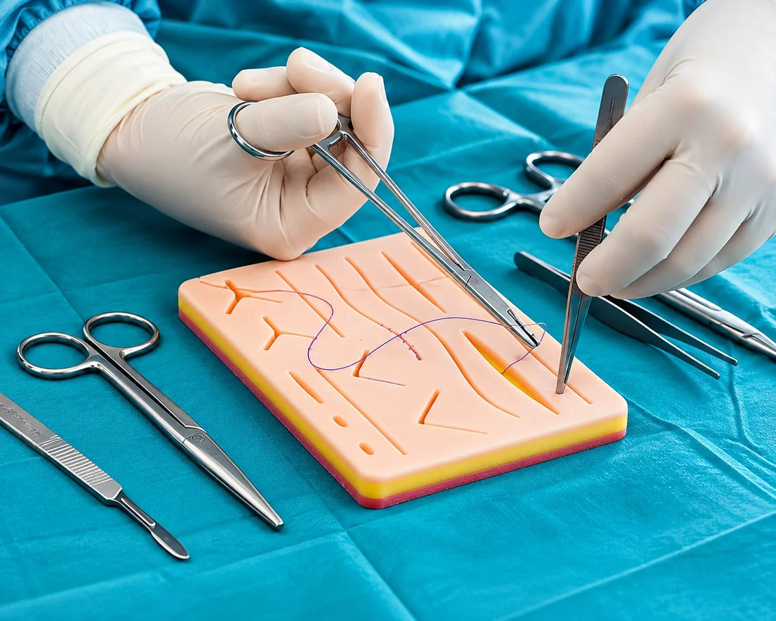 How Mattress Suture Technique Distributes Tension Along a Skin Closure