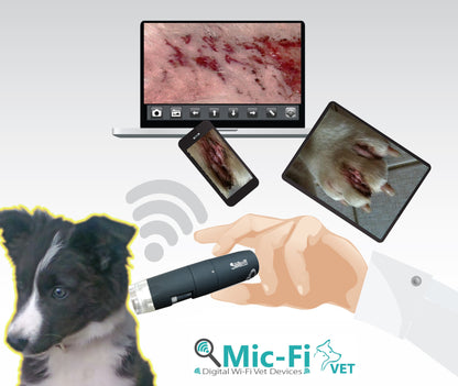 Wi-Fi – USB Digital DERMATOSCOPE