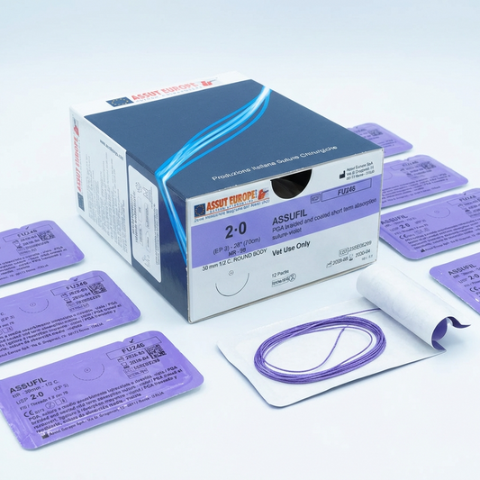Assufil PGA veterinary absorbable sutures