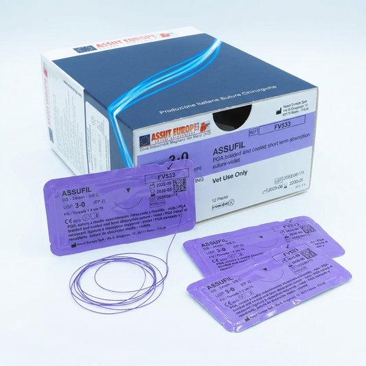 Assufil PGA veterinary surgical sutures