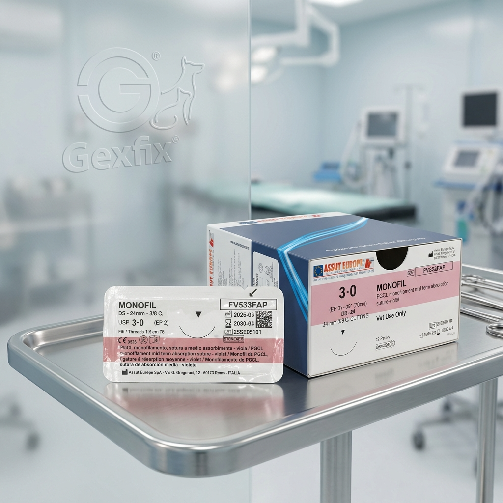 Monofil 3-0 veterinary suture box