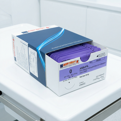 Veterinary absorbable suture packaging