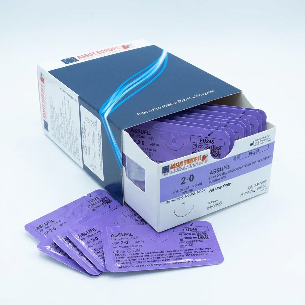 veterinary polyglycolic acid surgical suture
