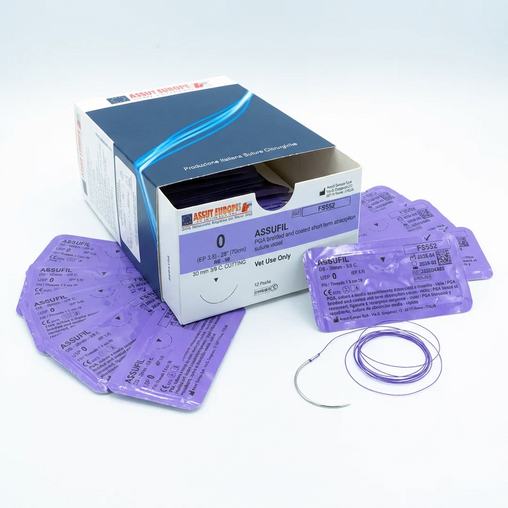 Assufil PGA veterinary surgical sutures