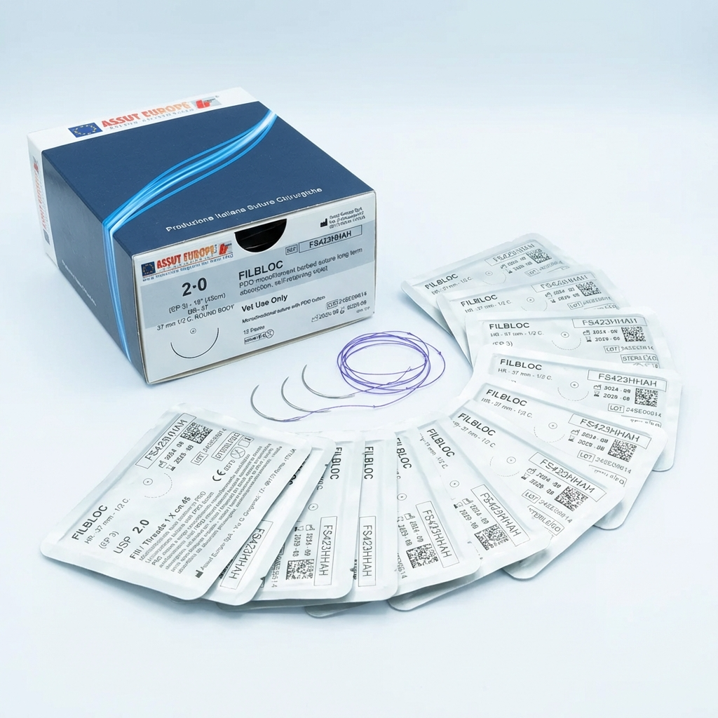 Filbloc PDO monofilament surgical sutures