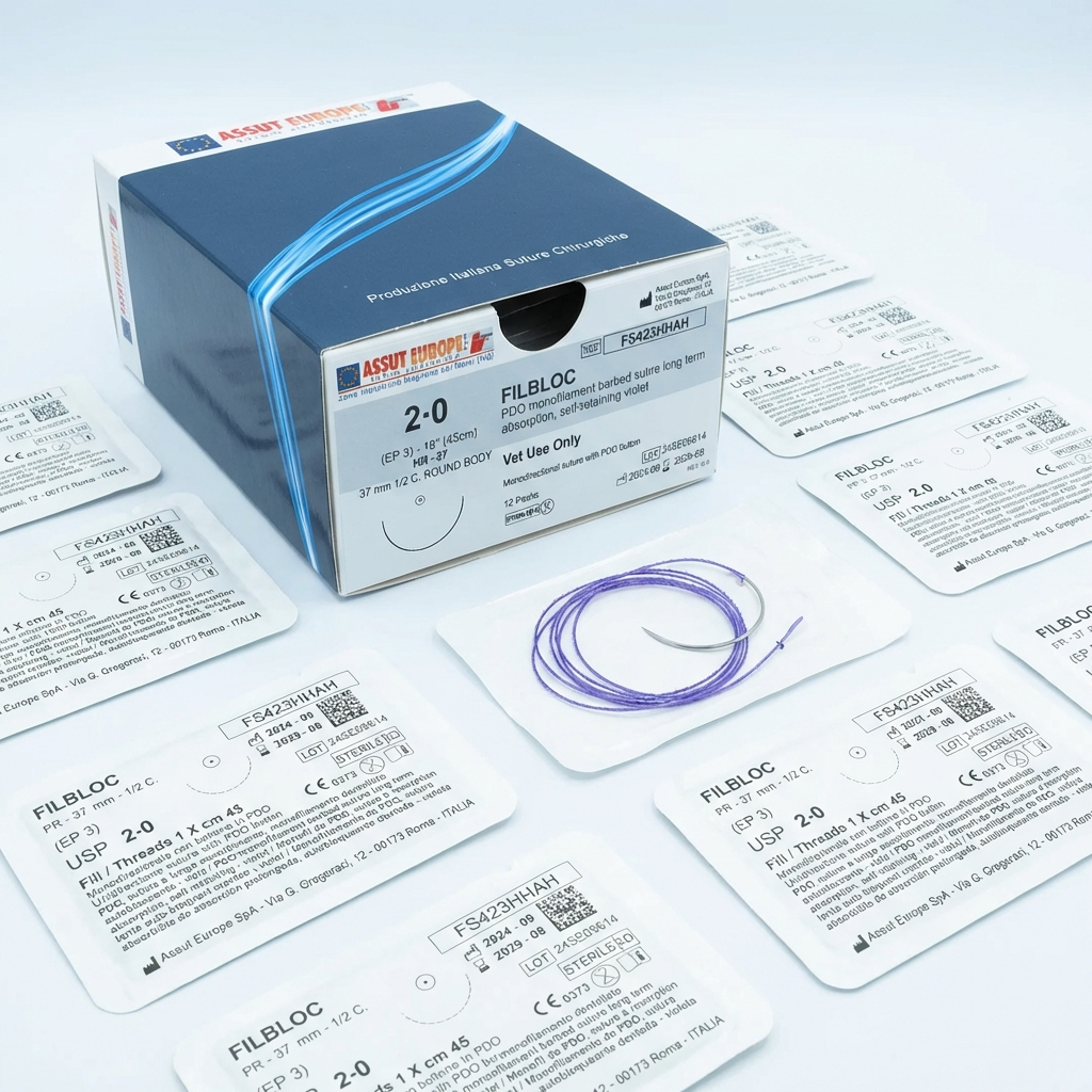 Filbloc PDO monofilament surgical sutures