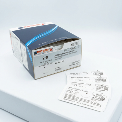 Assufil PDO veterinary monofilament sutures
