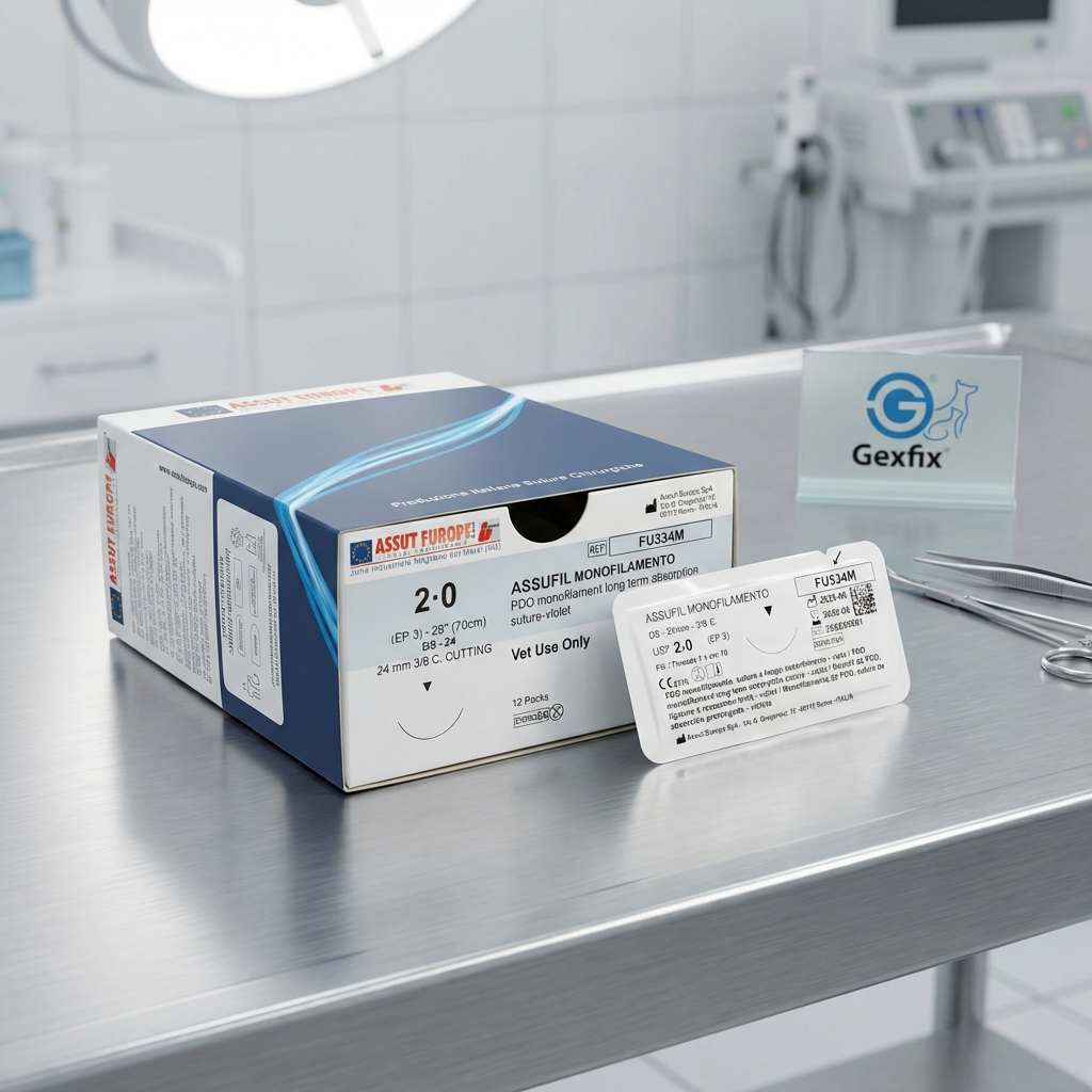 Gexfix veterinary surgical sutures product