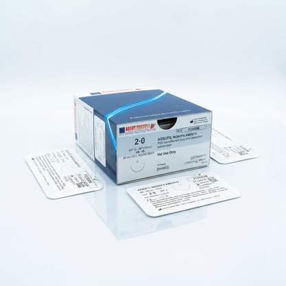 Assufil PDO veterinary monofilament sutures